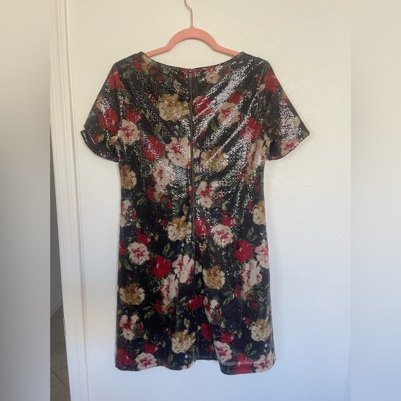 Sequin Floral Marc New York Dress - Picture 3 of 4